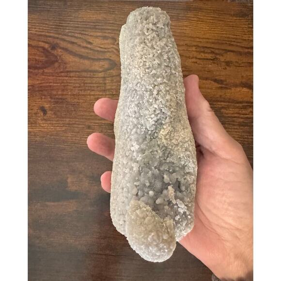 Grape Agate Cluster w/ Druzy Sparkle | 2.5 lbs | 5.6” Natural - Picture 3 of 10